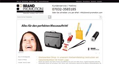 Desktop Screenshot of brand-promotion.com